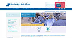 Desktop Screenshot of mvsurgicalspecialists.com
